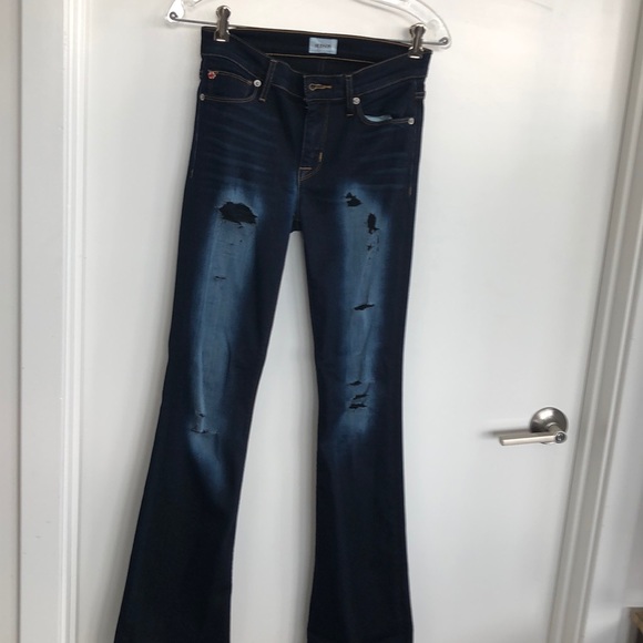 Hudson Jeans Denim - Hudson Distressd Blue Jeans $50 Size 26